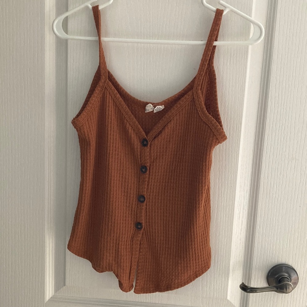 Small Brown Tank Top from Sky and Sparrow